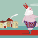 Illustration from the fable The Emperor’s New Clothes showing the emperor in his invisible garments Illustration from the fable The Emperor’s New Clothes showing the emperor in his invisible garments