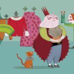 illustration for the tale The Empereor's New Cloths