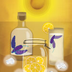 Lemon and lavander-Tisana Limone e lavanda