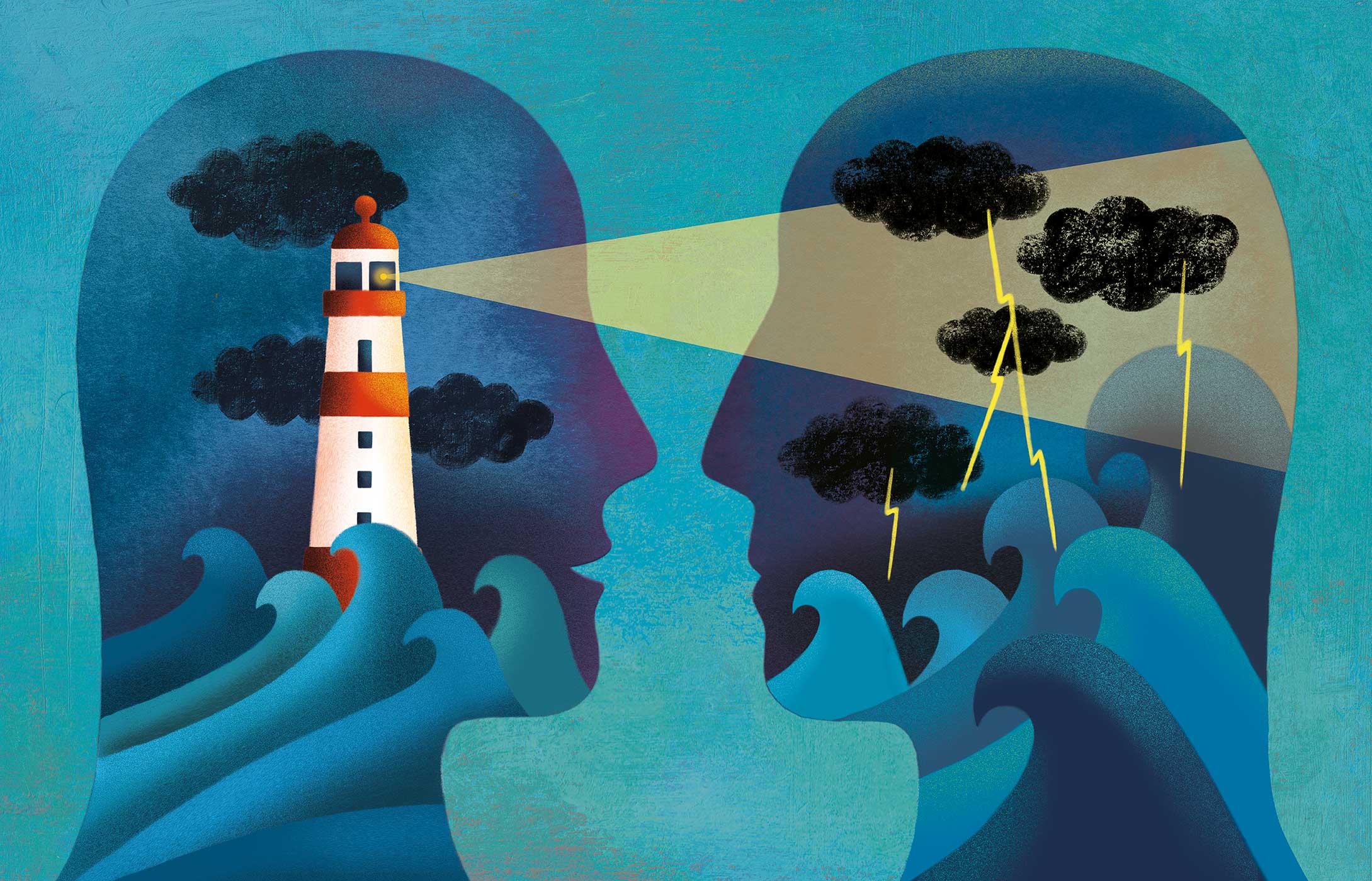 illustrazione sulla leadership empatica come punto di orientamento