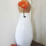 Scultura Dalia terracotta smalto bianco collezione Donne Vaso Scultura Dalia terracotta smalto bianco collezione Donne Vaso