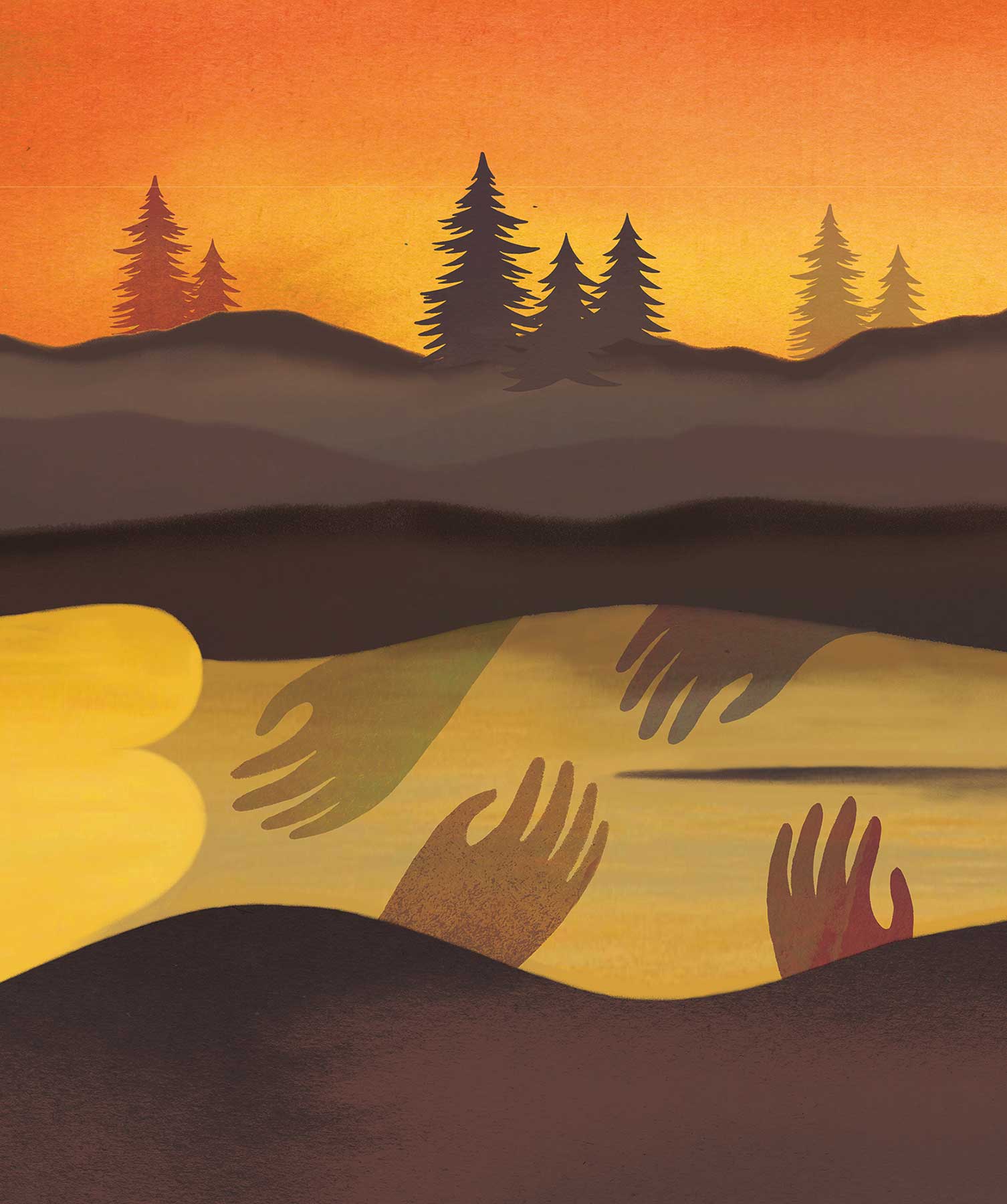 illustration about the daily lives of prostitutes in the adirondack region