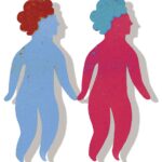 segno zodiacale gemelli disegnato da anna godeassi