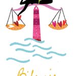 segno zodiacale bilancia illustrato